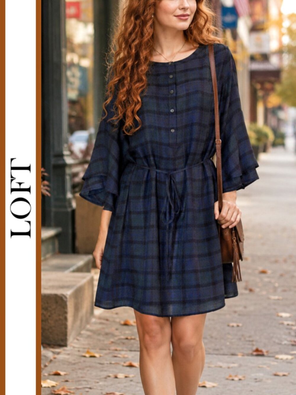 LOFT | Heritage Tartan Plaid Shift Dress